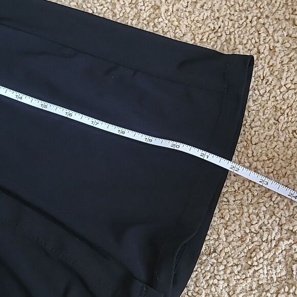 Worthington Black medium Pencil Skirt Stretch Band Waist zip back Womens - Picture 15 of 16